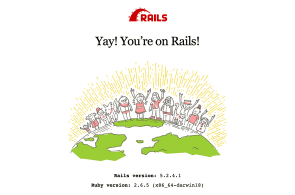 Rails successful install